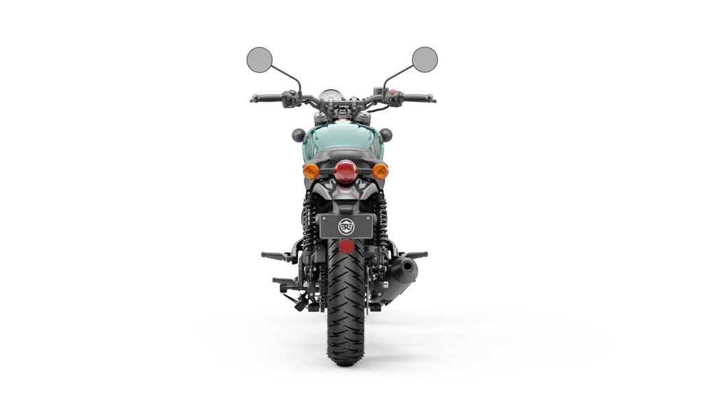 Royal Enfield Hunter 350 Dapper Green
