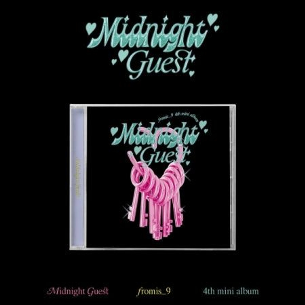 Альбом fromis_9 - Midnight Guest 4th Mini Album Jewel Case 9 Version SET