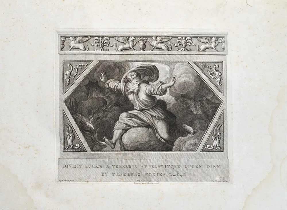 Библия Рафаэля Санти. Гравюры. Рим: Пьетро Паоло Монтаньяни. 1790