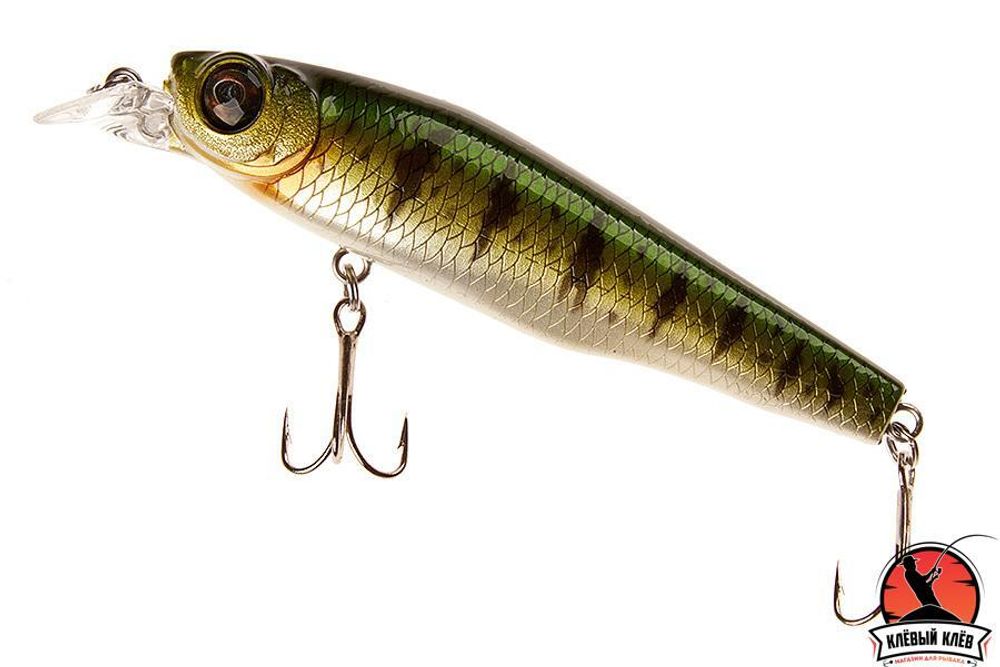Воблер ADUSTA Twitch Shiner Jumper 72F 7гр #021 Yellow Perch