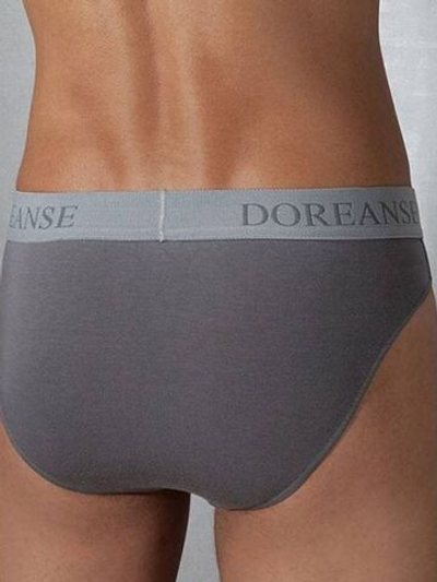 Мужские трусы-брифы в спортивном стиле Doreanse Modal Sport (Размер: XL) (Цвет: серый)