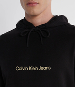 Худи SQUARE FREQUENCY LOGO CALVIN KLEIN JEANS - черный(J30J325353)