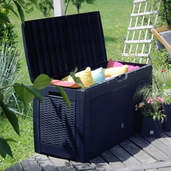 Пластиковый сундук Prosperplast Boxe Rato 310 л wenge