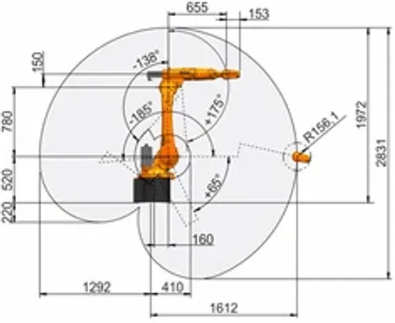 Промышленный робот KUKA KR IONTEC KR 20 R3100