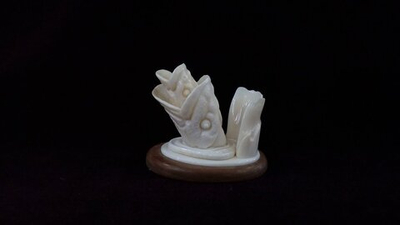 Рыбы, миниатюра, из кости