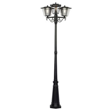 Уличный парковый светильник 3*E27 CLU10P3 черный FORTS Citilux