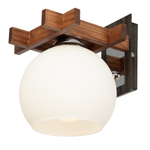 Citilux Нарита CL114311 Бра деревянное Венге Хром