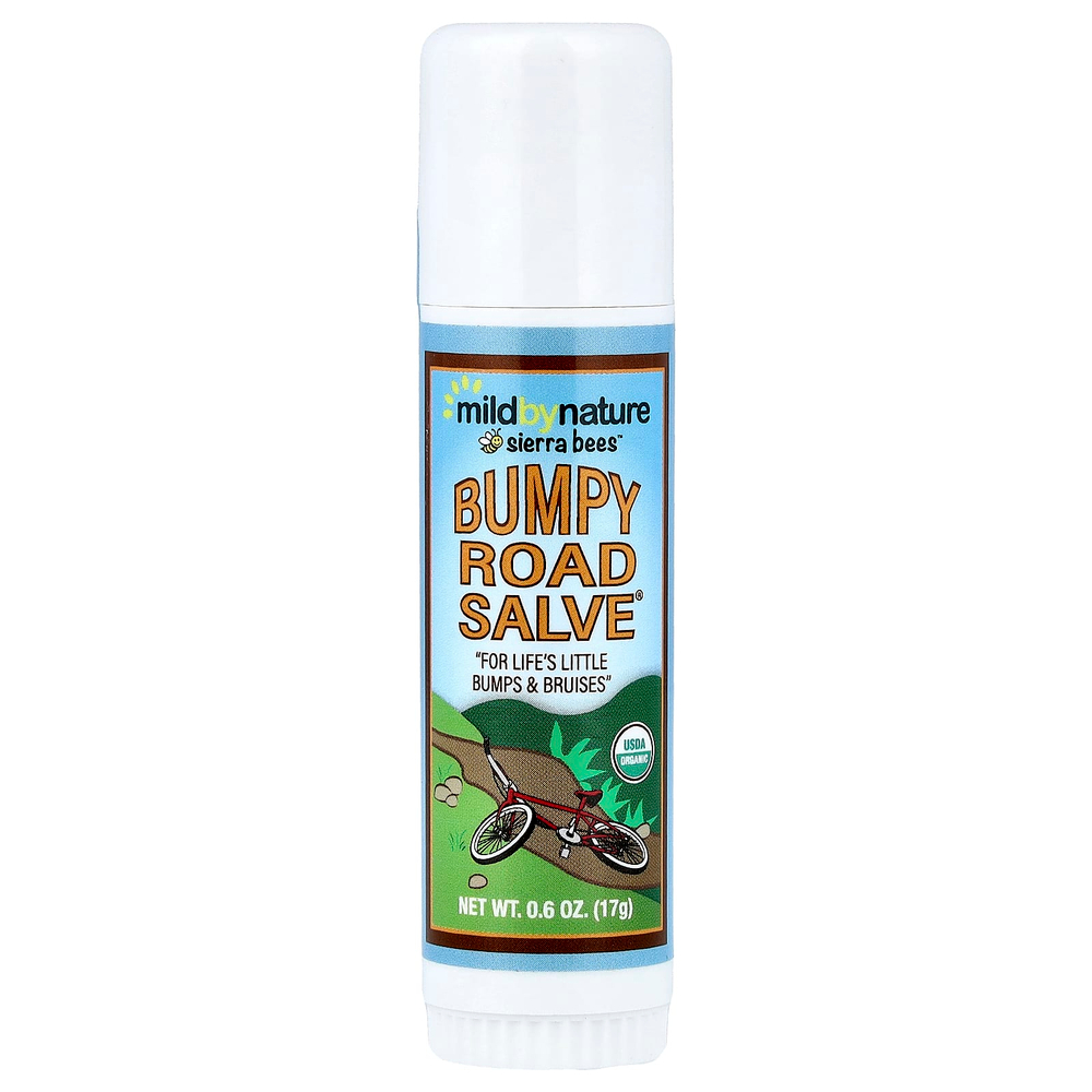 Mild By Nature, Bumpy Road Salve®, бальзам от ушибов в виде стика, 17 г (0,6 унции)