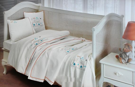 Детское постельное белье BEEP BEBE ранфорс deluxe TIVOLYO HOME Турция