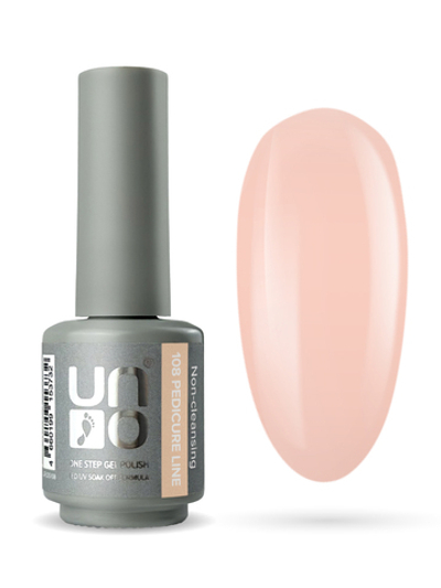 Uno Однофазный гель-лак 108 Pedicure Line, 8мл