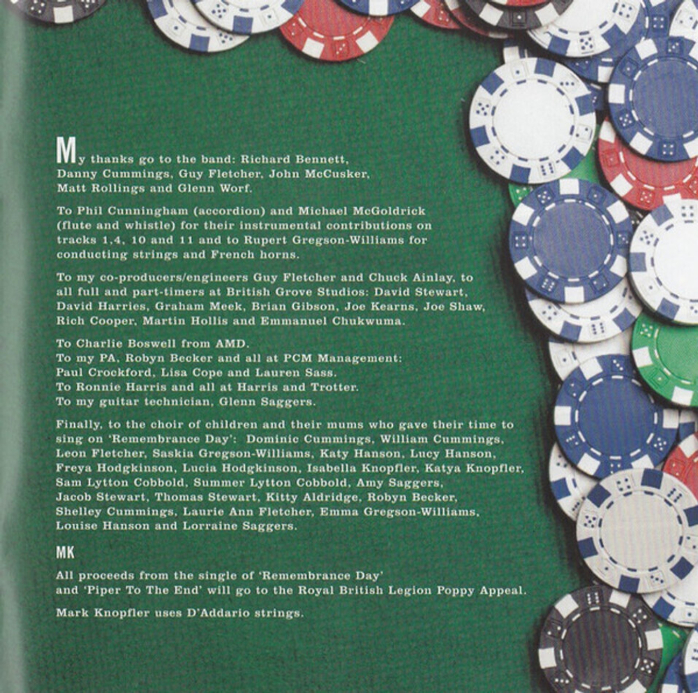 Mark Knopfler / Get Lucky (CD)