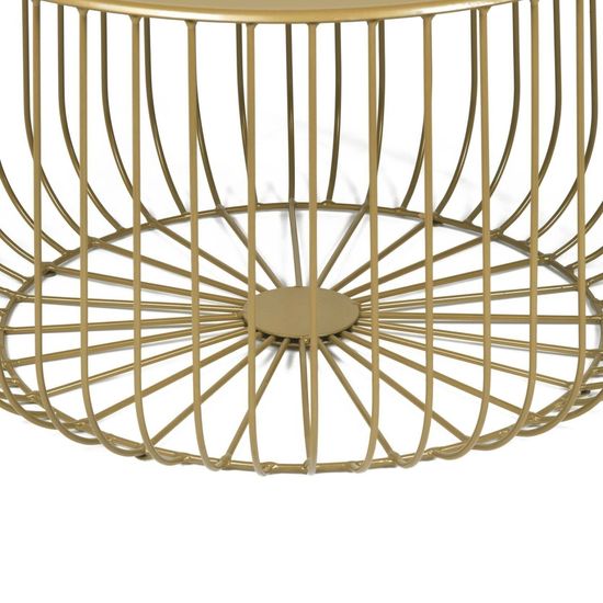 Кофейный стол Flat cage диаметр 65