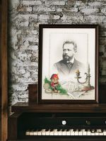 Набор для вышивания нитками Риолис, РТ Чайковский 30х40 см