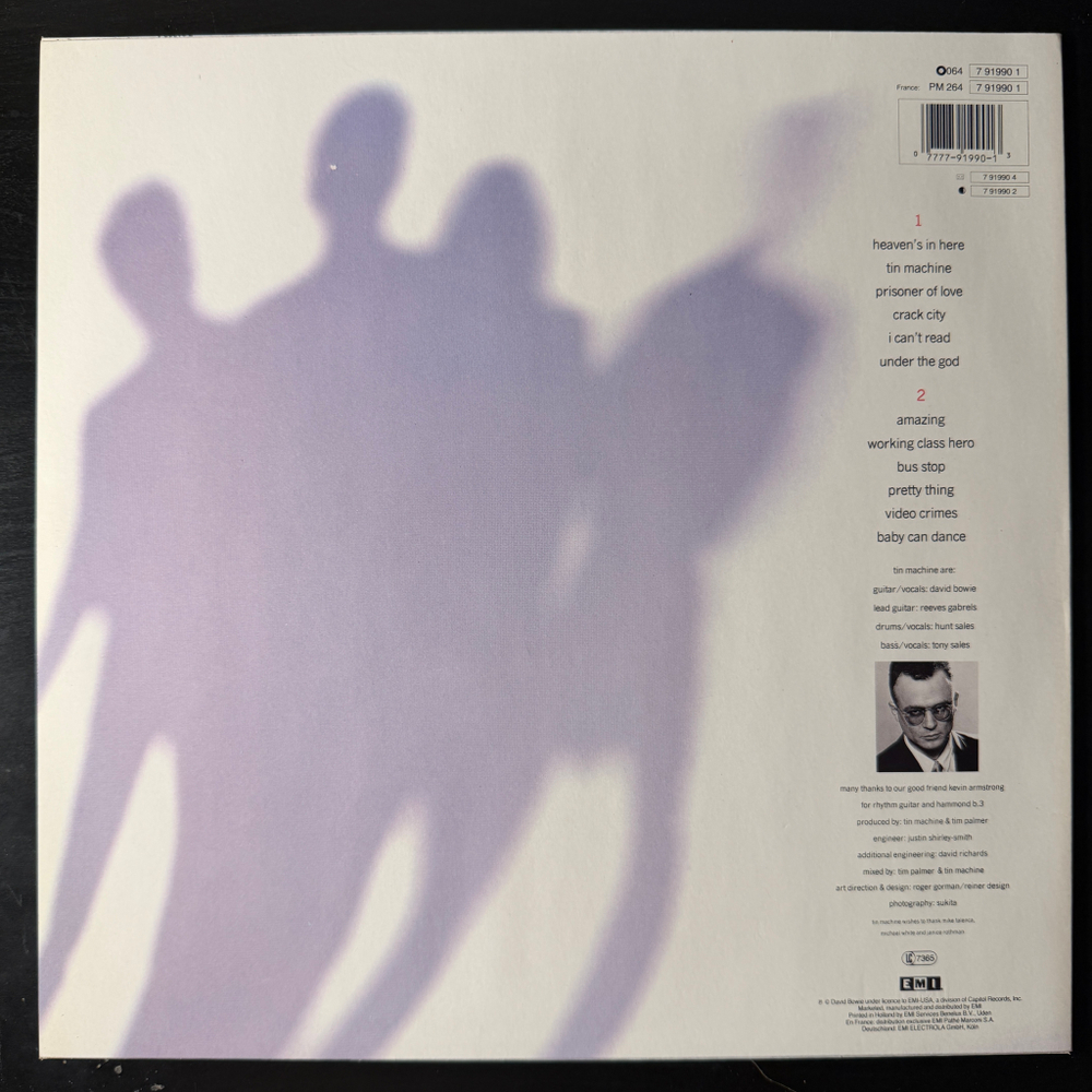 Tin Machine – Tin Machine (Европа 1989г.)Т