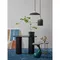 Светильник подвесной sustainable collection, D44х19 см, черный/белый