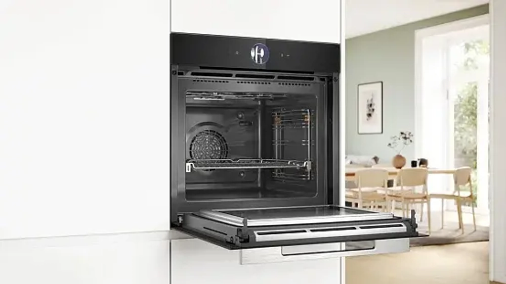 Встраиваемый электрический духовой шкаф Bosch HMG776NB1