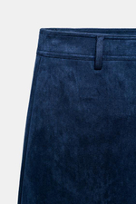 Юбка из искусственного замша с воланами - ZARA