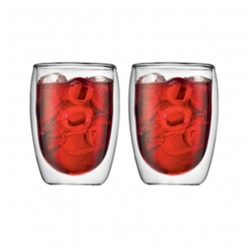 Стакан 270 мл. d=82 мм. h=113 мм. с двойными стенками Thermo Glass Luigi (45328)