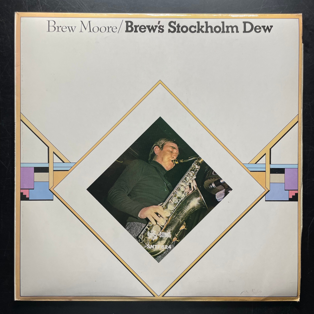 Brew Moore with Lars Sjosten Trio – Brew's Stockholm Dew (Англия 1972г.)