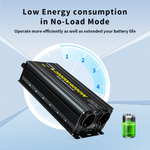 Инвертор 12V-220V 4000W черный  Lvyuan модиф.синусоида
