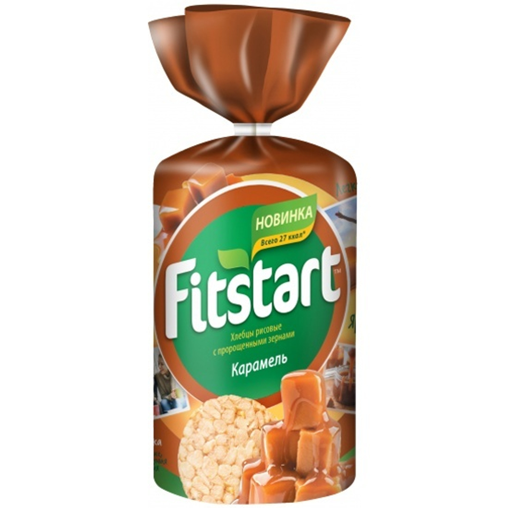 FitsTart Хлебцы Карамель 100гр
