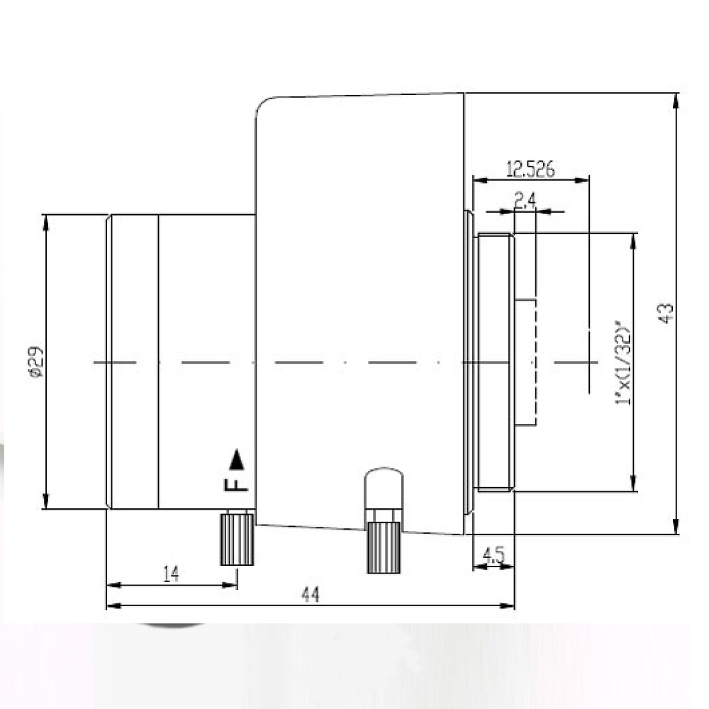 AC-MP02812D.IR ActiveCam 2.8-12мм схема