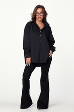 Рубашка с авторским принтом