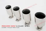Выхлопная система с заслонками для Mercedes-Benz AMG G63 G500 G550 G-class W463A W464 2018+ (VALVED)