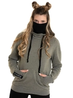 Худи с маской "Ниндзя" Толстовка "Ninja"  без начеса