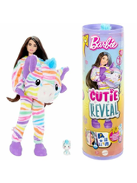 Кукла Барби Кьюти Ревил Колор Дрим | Barbie Cutie Reveal Color Dream HRK39 | кукла-сюрприз в костюме зебры | 3+