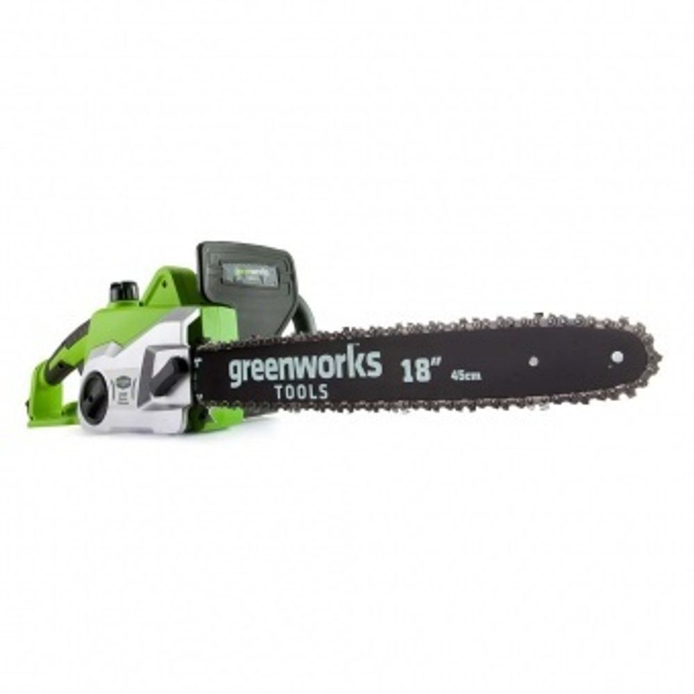 Электрическая цепная пила Greenworks GCS2046,20037,45 см, 2000 Вт