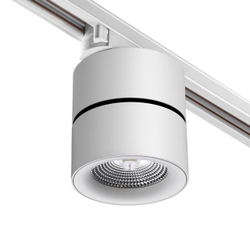 358786 PORT NT21 283 белый Светильник трековый однофазный трехжильный IP20 LED 25W 4000K 2200Лм 100-265V GRODA