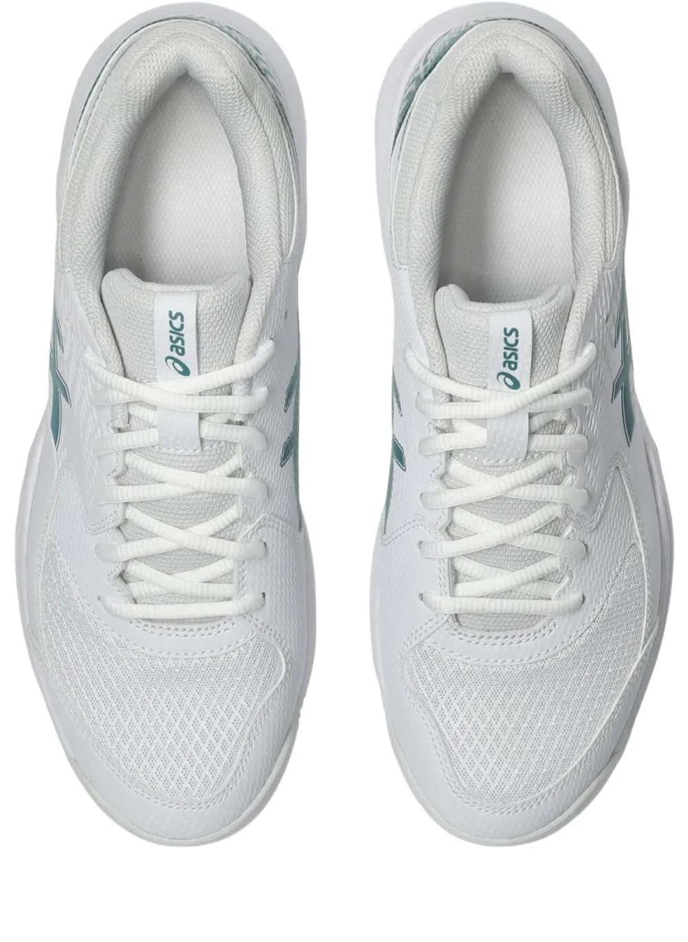 Мужские кросовки для Padel Asics Gel-Dedicate 8 Padel - white/misty pine