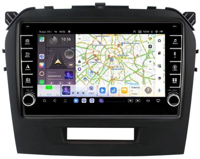 Магнитола для Suzuki Vitara 2015+ - Kuberg OL-9621 (кнопки и крутилки) Android 13, Быстрая, CarPlay, 4G SIM-слот