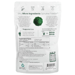 Micro Ingredients, Органическая спирулина в порошке, 454 г (1 фунт)