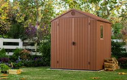 Пластиковый сарай Keter Darwin 6x6 brown