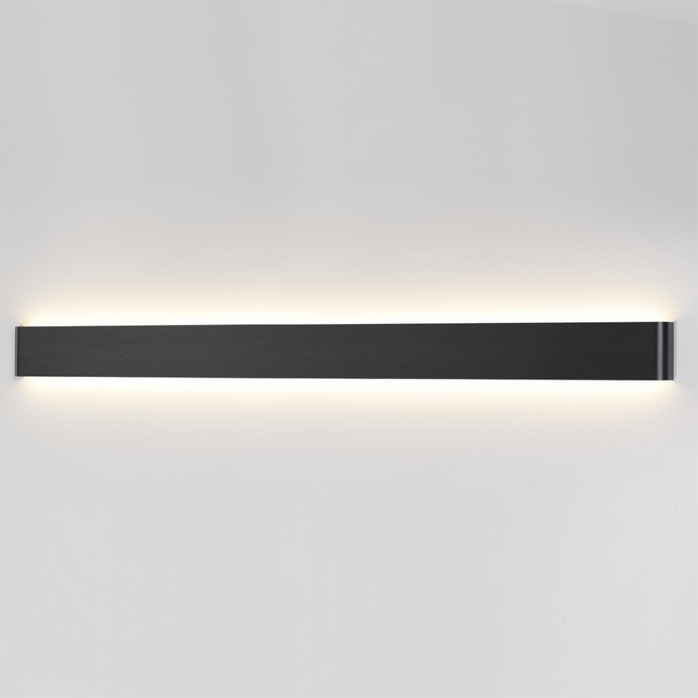 4294/40WL HIGHTECH ODL22 439 черный/металл Настенный светильник IP20 LED 40W 3245Лм 3000K FRAMANT