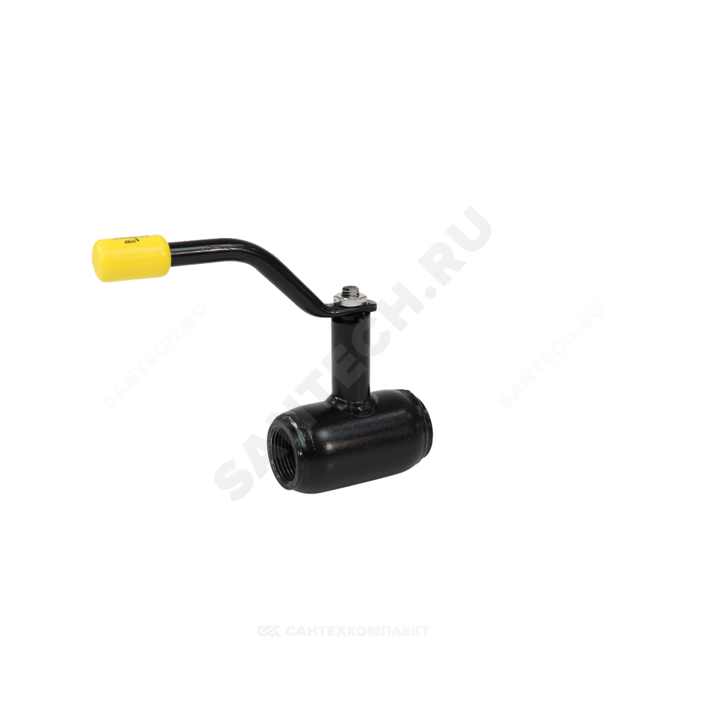 Кран шаровой сталь 09Г2С Ballomax КШТ 60.100 Ду 25 Ру40 ВР L=90мм BROEN КШТ 60.100.025.А.40
