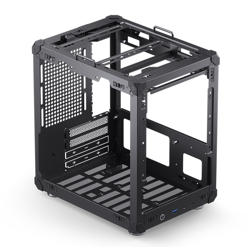 Корпус JONSBO C6-ITX, ITX, MINI-DTX, черный (без БП)