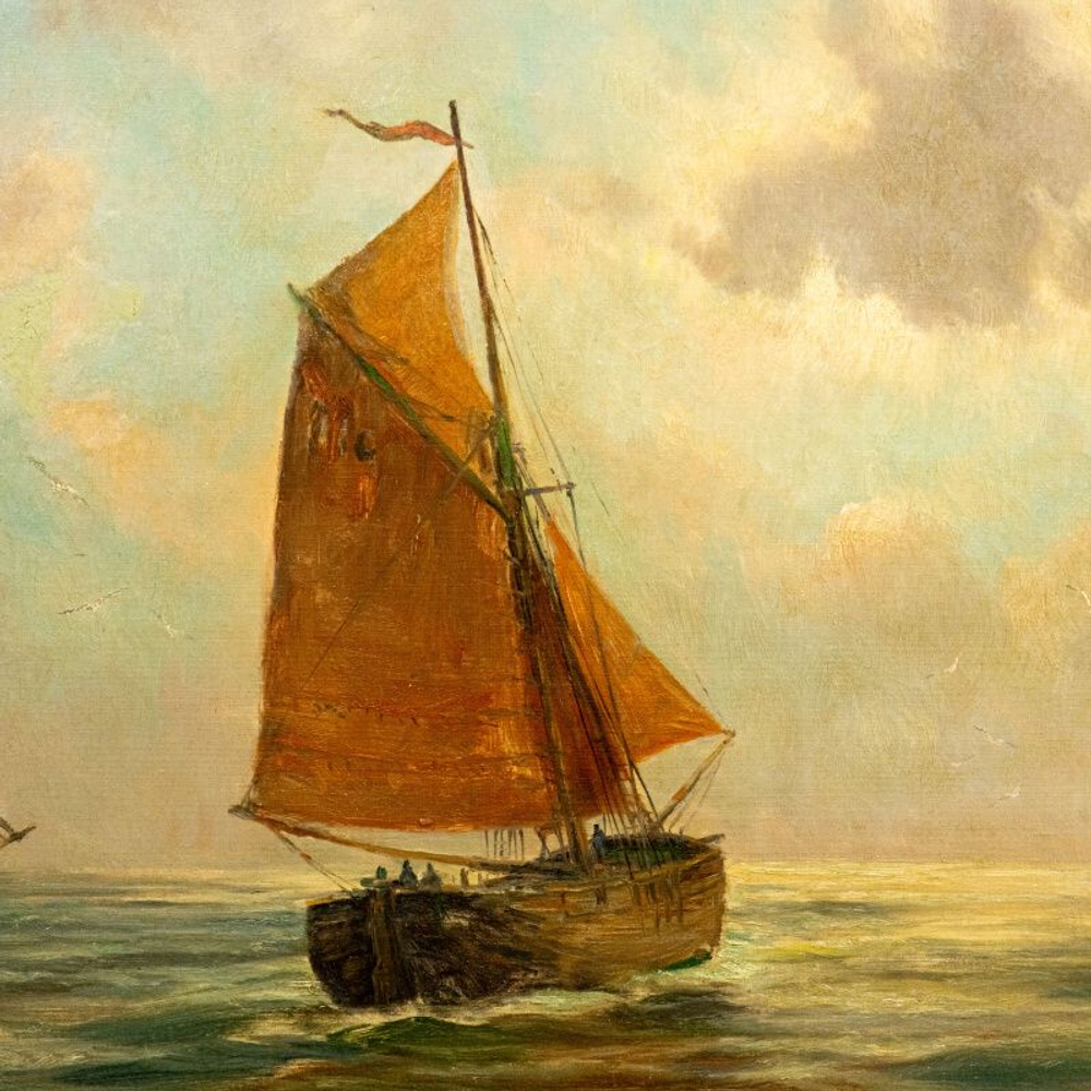 «Парусники в море»