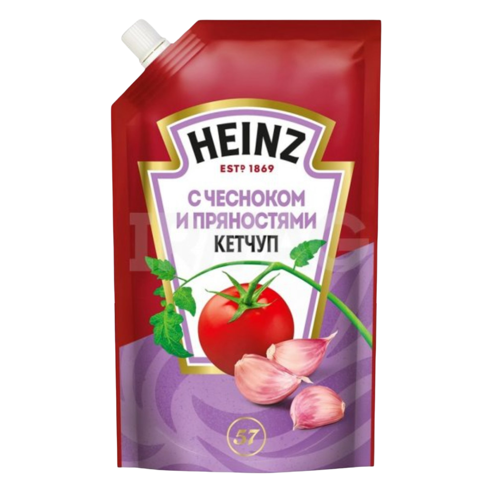 Кетчуп Хайнз с Чесноком и Пряностями 320г