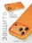 Чехол защитный для iPhone 17 Pro / 18 Pro 6.3" Gurdini Modern Case with aluminium stand Orange