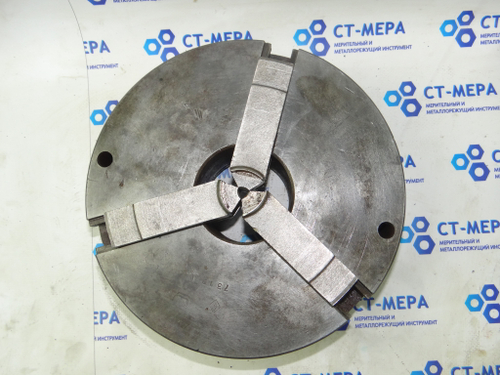 Патрон токарный 3-х кулачковый 250мм (арт. 25207)