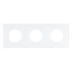 Рамка стеклянная FRM-GLARE-GC-3-WH (Arlight, -)