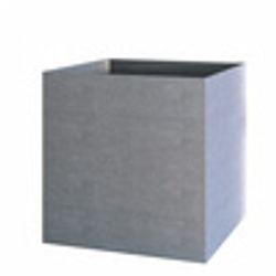 Кашпо CUBE PREMIUM GREY 80x80x80