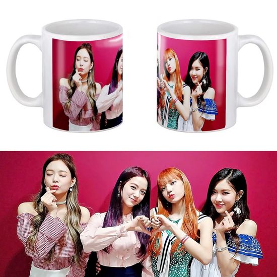 Кружка керамическая, Blackpink, 330 мл