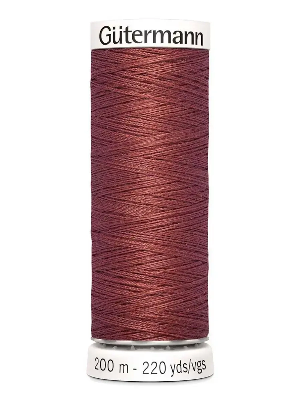 Нить Sew-All 200 м, Gutermann, 461 розово-серо-коричневый