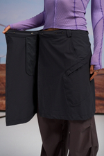 Юбка Nothomme Blue Monte Apron-Style Workwear Dress "Black Iron Gray"