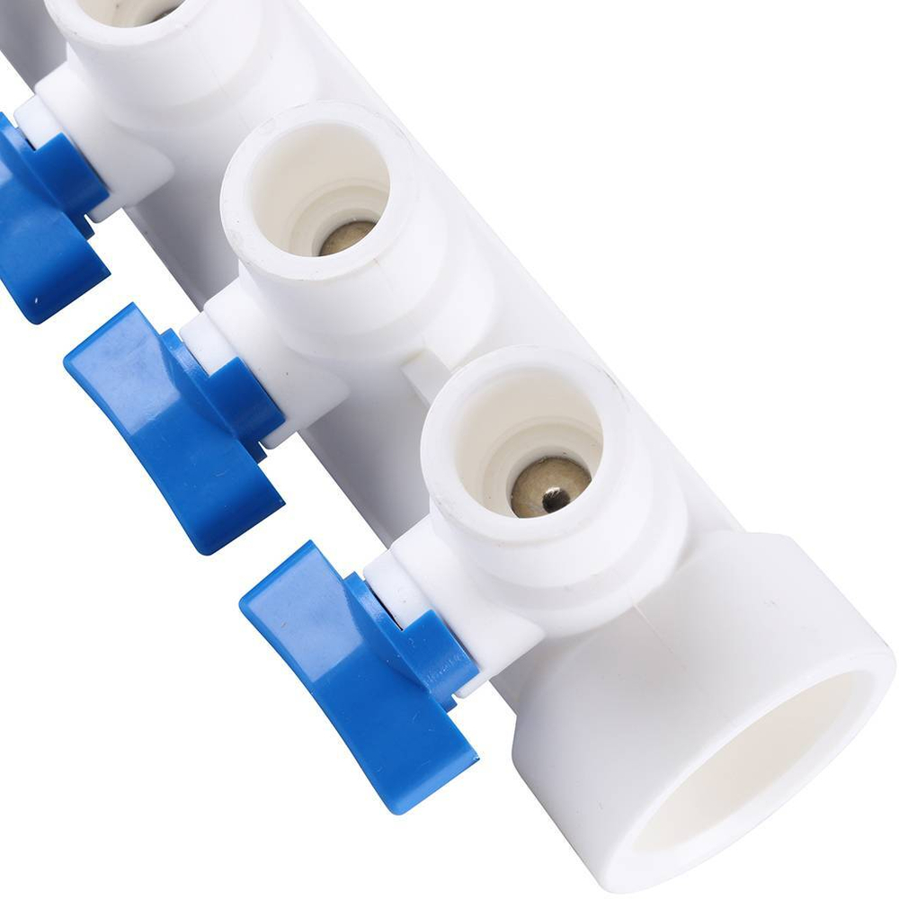 Коллекторы с воздухоотводчика KALDE 4 вых/синий