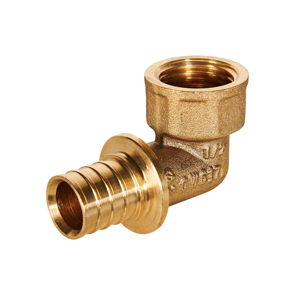 Переход на внутреннюю резьбу угловой ROMMER- 20 x 1/2" (для труб из сшитого полиэтилена)